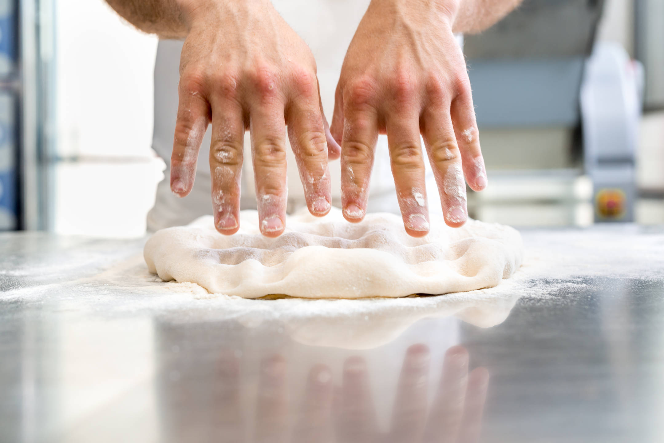 L'impasto della pizza di Alice ecco